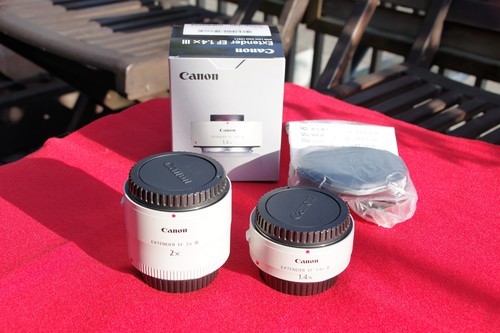 （対応中）CANON エクステンダー　EF１．４×Ⅲと　EF２．０×Ⅲをセットで提供！