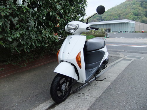 スズキ　レッツ5　中古実動車　バッテリー新品　オイル交換済み　書類有り