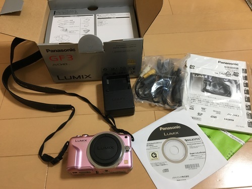 Panasonic LUMIX GF-3 ピンク 本体のみ