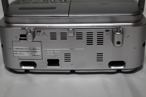 ソニー SONY CDラジオカセットコーダー CFD-E501 : FM/AM対応 シルバー CFD-E501 S