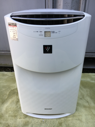 シャープ☆加湿空気清浄機 KI-AX80-W プラズマクラスター25000 ユニット交換が必要です。