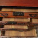 展示品 アンティーク和箪笥 antique blue Parrot (アンティークブルーパロット) (15479)