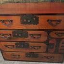 展示品 アンティーク和箪笥 antique blue Parrot (アンティークブルーパロット) (15479)