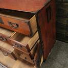 展示品 アンティーク和箪笥 antique blue Parrot (アンティークブルーパロット) (15479)