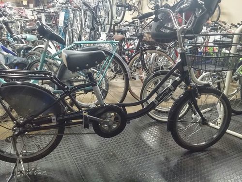 中古出ました！！　　子供3人乗せ対応モデル自転車
