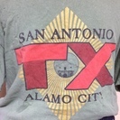 【テキサス】アラモの砦半袖Tシャツ【ご当地】