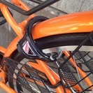 新品 子供乗せチャイルドシート付き自転車 前乗せ 後ろ乗せ