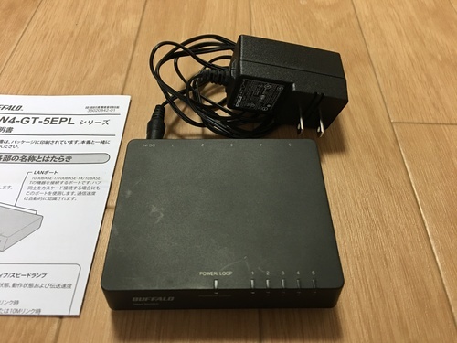 ハブ Baffalo Lsw4 Gt 5epl Bk 美品 ゆう 東舞鶴の生活家電 その他 の中古あげます 譲ります ジモティーで不用品の処分