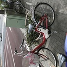 電動アシスト自転車の赤いヤマハPASSです！台東区入谷まで取りに...