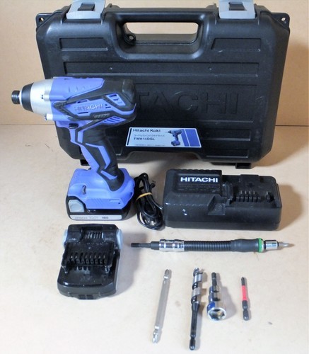 ☆\t日立工機 HITACHI FWH14DGL 14.4V コードレスインパクトドライバ◆高トルク140N・mでパワフルな締付け