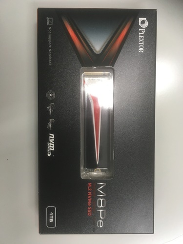 [新品] M.2 2280 SSD 1TB PLEXTOR