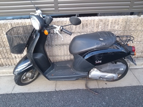 HONDA　TODAY　2004年購入　4～6万㎞位　キックのみ　【都内23区内お届け可】