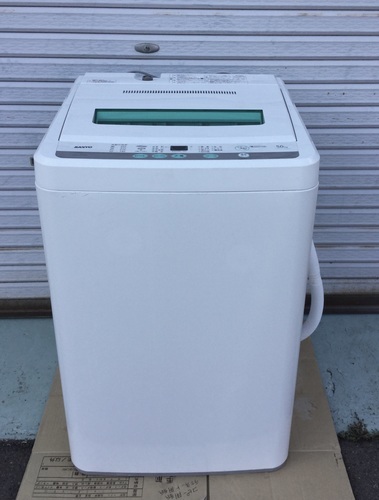 ＜美品＞サンヨー＊全自動洗濯機・ASW-50D-W 簡易乾燥機能付き洗濯機（5.0kg）