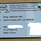 インテル 無線LANカード Intel WiFi Link 49...