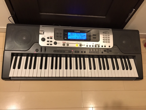 【取引完了】CASIO LK-310BB 電子ピアノ 電子キーボード 光ナビゲーション カシオ