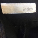 INDEX【オフィス】ブラック【Lサイズ】