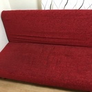 ■赤いソファーお安く売ります■