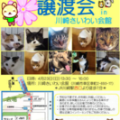 ４月23日（日）保護犬猫譲渡会in川崎