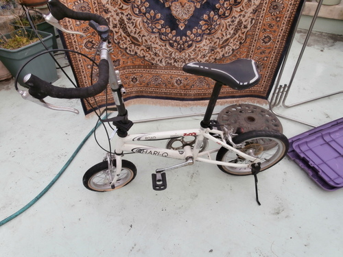 ちゃりQ ロードタイプ チョロQコラボ折り畳み自転車