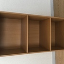 木製3段カラーボックス