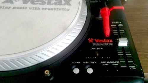 Vestax PDX-2000　ターンテブル２台