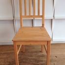 【※ 完売 ※】木製　椅子　シンプル