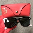 RayBan レイバン サングラス WAYFARER ロゴプリント ブラック