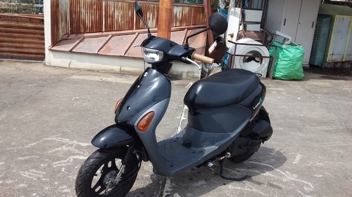 《決まりました》☆☆スズキ　レッツ4黒　CA45A　艶のある車体です　マフラー穴あき