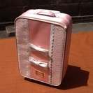 【お話し中】かわいいピンクスーツケース　0円で　使用品なので訳あ...