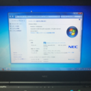 【Windows 7 Pro】NEC VersaProノートPC