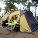 （★終了★）2ルームテント（使用1回のみ。クリーニング済み。）