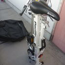 折りたたみ自転車（パシフィックキャリーミーⅡ型ホワイト）　【毎日１０００円ずつ安くします】