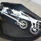 折りたたみ自転車（パシフィックキャリーミーⅡ型ホワイト）　【毎日１０００円ずつ安くします】