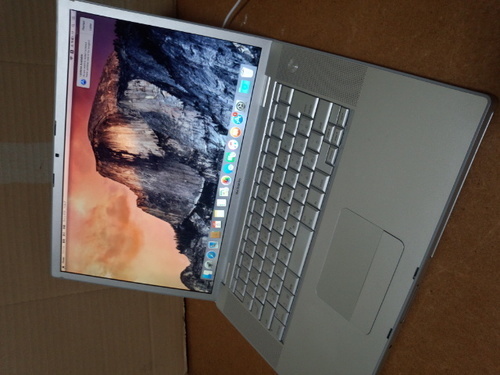 Macbook Pro 2008 MB133J/A Core2 2.4GHz 15インチ Yosemite