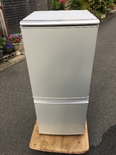 シャープ 2ドア冷蔵庫 SJ-14T-S