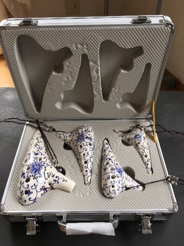 【最高級品】シングル管オカリナ4本セット【Focalink(フォーカリンク)】