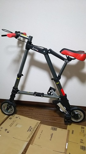 ８インチ自転車　折りたたみ自転車　a-bike city 正規品　持ち運びかばん付き