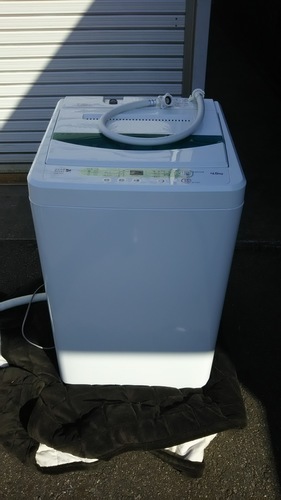 ヤマダ電機 HERBRelax 4.5㎏ 全自動洗濯機 ステンレス槽 風乾燥機 YWM-T45A1 2015年製 単身赴任 一人暮らし
