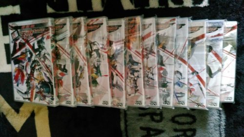 仮面ライダー電王のDVD１２巻セットです。