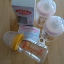 哺乳瓶3本　■桶谷式■　母乳相談室160ml☓2、 母乳実感16...