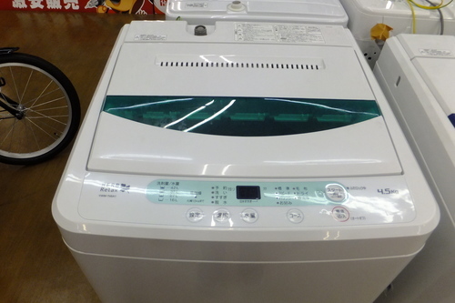 【引取限定 戸畑本店】ヤマダ 洗濯機 ＹＷＭ-Ｔ45ＡＩ 4.5kg