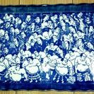 江戸時代の大相撲力士が描かれた大皿
