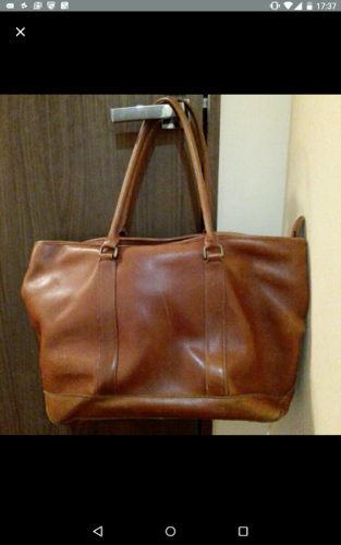 L.L.Bean　レザートートバッグ