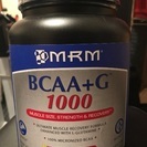 【筋トレ】【新品未開封】bcaa+g1000 賞味期限2019/04