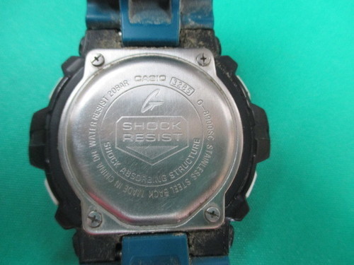 (W-132) 腕時計 CASIO G-SHOCK  G-8900SC 3285 ※作動確認済品・中古品\t\t\t\t