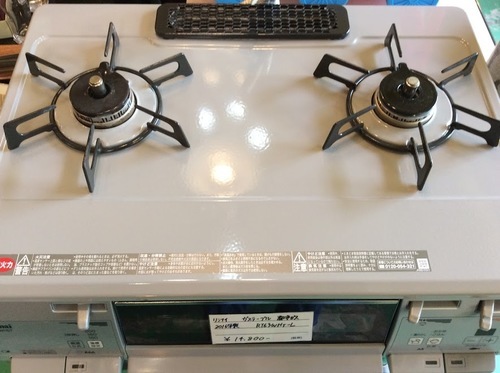 【全国送料無料・半年保証】ガスコンロ 2016年製 Rinnai RT63WHT-L 中古