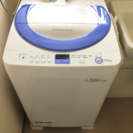 (値下げしました！)シャープ全自動洗濯機　2014年式　取扱説明書付き