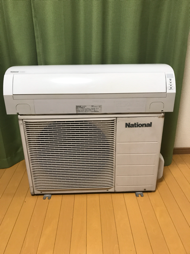 20畳用❗️お掃除ロボットNationalエアコン 取付工事込み→特価44800円❗️
