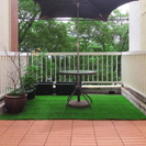 ☆★屋上をステキに演出☆★　ウッドデッキタイル 128枚！！