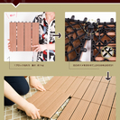 ☆★屋上をステキに演出☆★　ウッドデッキタイル 128枚！！